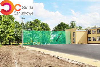 Siatka sznurkowa – oczko wodne